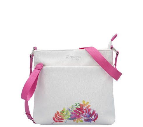 Poseta casual, dama, REMONTE, Q0638-80 alb, piele ecologica