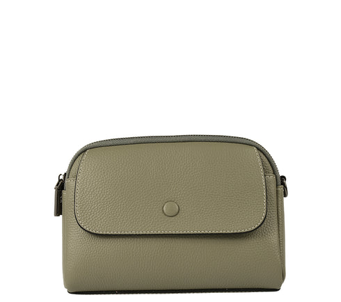 Poseta casual, dama, ADA SHOES, 1234, bej, piele naturala