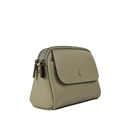 Poseta casual, dama, ADA SHOES, 1234, bej, piele naturala