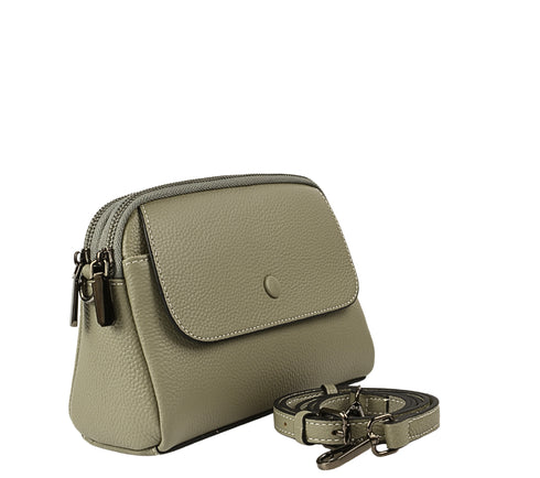 Poseta casual, dama, ADA SHOES, 1234, bej, piele naturala