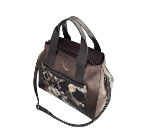 Poseta casual, dama, ANEKKE 41701-343, maro, piele ecologica