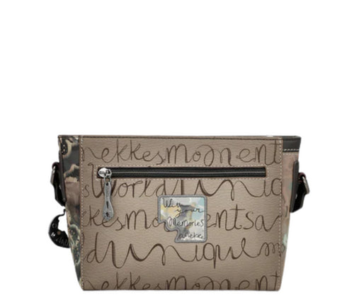 Poseta casual, dama, ANEKKE 41703-493, maro, piele ecologica