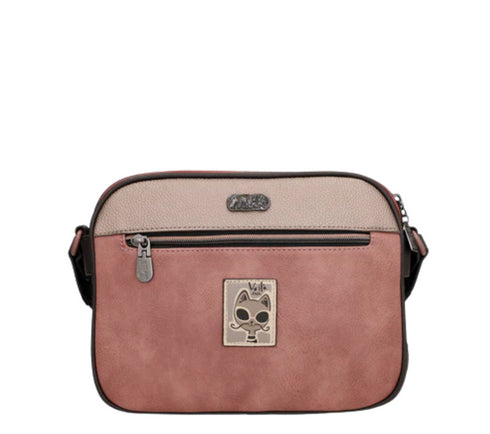 Poseta casual, dama, ANEKKE 41803-516, maro, piele ecologica