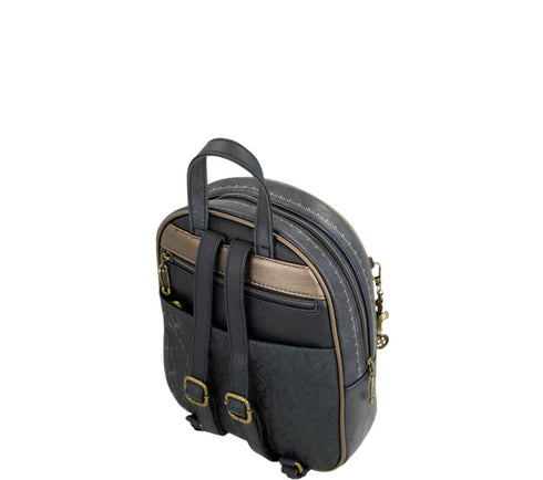 Rucsac sport, dama, ANEKKE 41845-197, bleumarin, piele ecologica