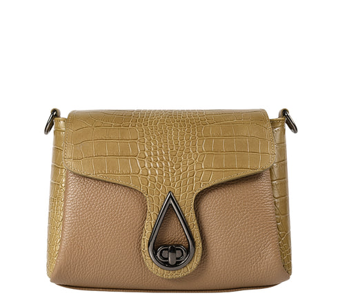 Poseta casual, dama, ADA SHOES, 19061, bej, piele naturala