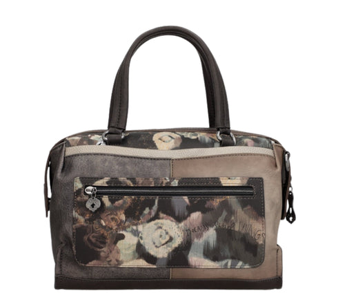 Poseta casual, dama, ANEKKE 41701-390, maro, piele ecologica