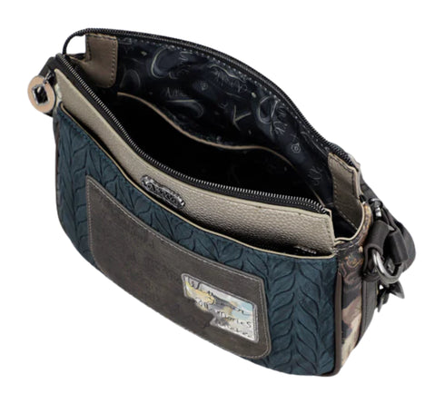 Poseta causal, dama, ANEKKE 41703-062, gri, piele ecologica