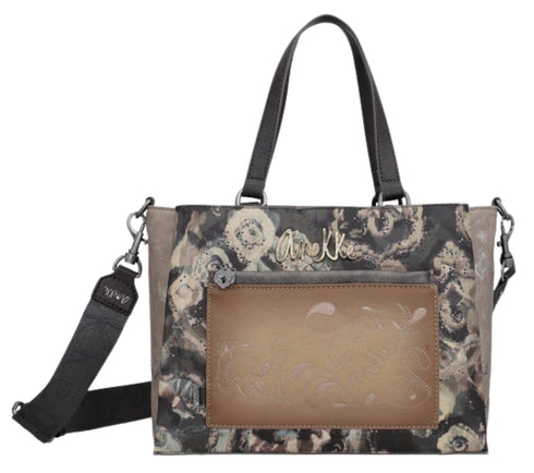 Poseta casual, dama, ANEKKE 41711-224, maro, piele ecologica