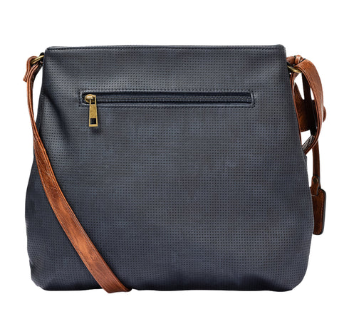 Poseta casual, dama, RIEKER, H1005-14, bleumarin, piele ecologica