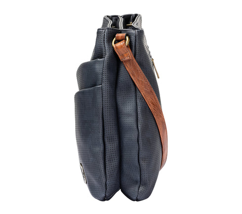 Poseta casual, dama, RIEKER, H1005-14, bleumarin, piele ecologica