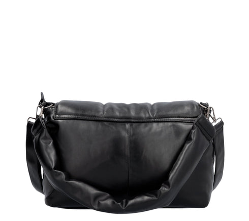 Poseta casual, dama, REMONTE, Q0716-00, negru, piele ecologica