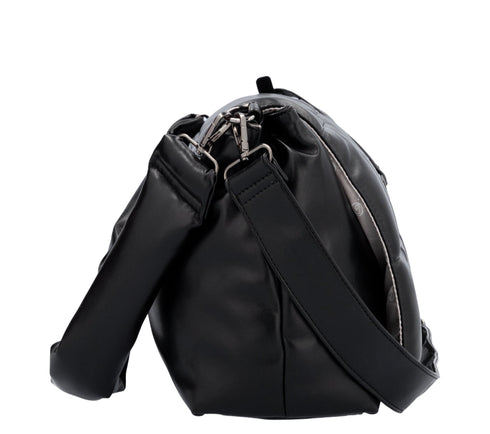 Poseta casual, dama, REMONTE, Q0716-00, negru, piele ecologica