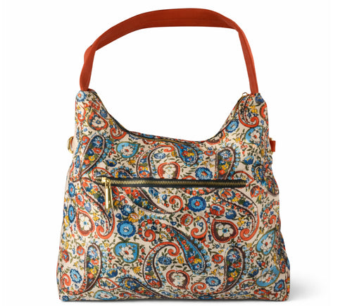 Poseta casual, dama, ADA SHOES, 2525, portocaliu, textil