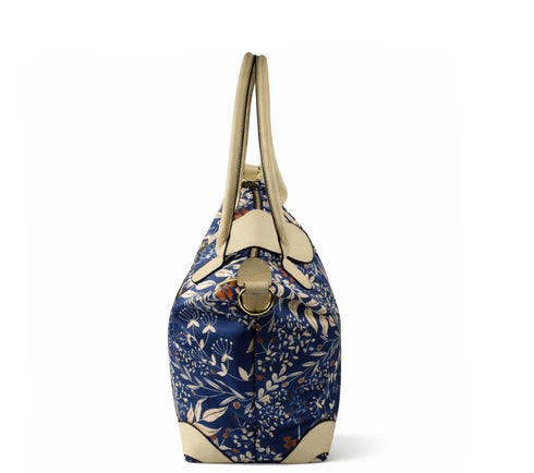 Poseta casual, dama, ADA SHOES, 2533, albastru, textil