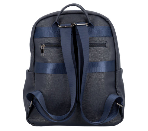 Rucsac casual, dama, REMONTE, Q0533-14, bleumarin, piele ecologica