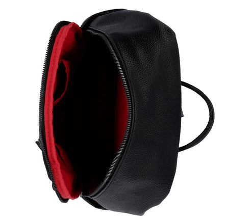 Rucsac casual, dama, REMONTE, Q0535-02, negru, piele ecologica