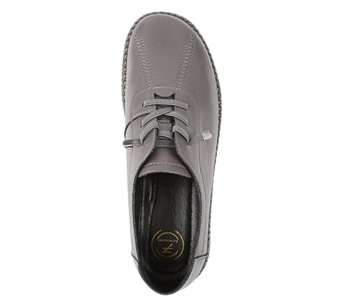 Pantofi casual, dama, FORMAZIONE, S9278-2 gri, piele naturala