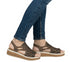 Sandale casual, dama, RIEKER, ANTISTRESS, 62741-90 maro, piele ecologica