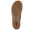 Sandale casual, dama, RIEKER ANTISTRESS, 65989-01 negru, piele ecologica