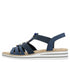 Sandale casual, dama, RIEKER ANTISTRESS, V0649-14 bleumarin, piele ecologica