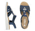 Sandale casual, dama, RIEKER ANTISTRESS, V0649-14 bleumarin, piele ecologica