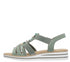Sandale casual, dama, RIEKER ANTISTRESS, V0649-52 verde, piele ecologica