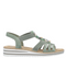 Sandale casual, dama, RIEKER ANTISTRESS, V0649-52 verde, piele ecologica
