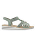 Sandale casual, dama, RIEKER ANTISTRESS, V0649-52 verde, piele ecologica