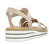 Sandale casual, dama, RIEKER, ANTISTRESS, V0649-62 bej, piele ecologica
