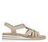 Sandale casual, dama, RIEKER, ANTISTRESS, V0649-62 bej, piele ecologica