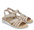 Sandale casual, dama, RIEKER, ANTISTRESS, V0649-62 bej, piele ecologica