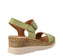 Sandale casual, dama, ANNA VIOTTI, D72-703, verde, piele naturala