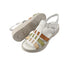 Sandale casual, dama, ANNA VIOTTI, D60-336 alb, piele naturala