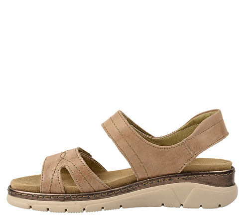 Sandale casual, dama, SUAVE AIR FUNCTION SYSTEM, 12500VT bej, piele naturala