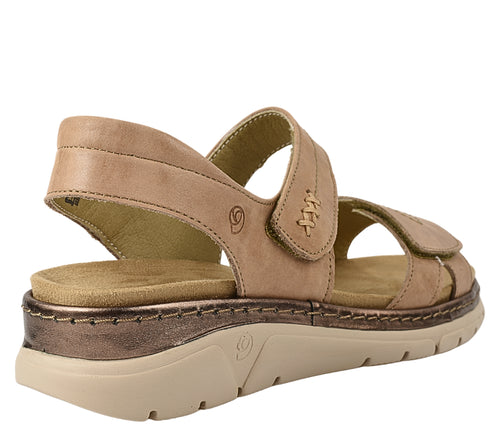 Sandale casual, dama, SUAVE AIR FUNCTION SYSTEM, 12500VT bej, piele naturala