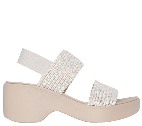 Sandale sport, dama, SKECHERS CALI DAY 119413-OFWT crem, textil