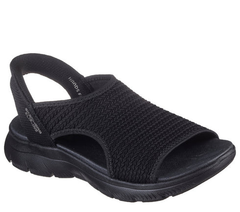 Sandale sport, dama, SKECHERS SLIP-INS SUMMITS SWEETLY EVOLVED 119519-BBK, textil