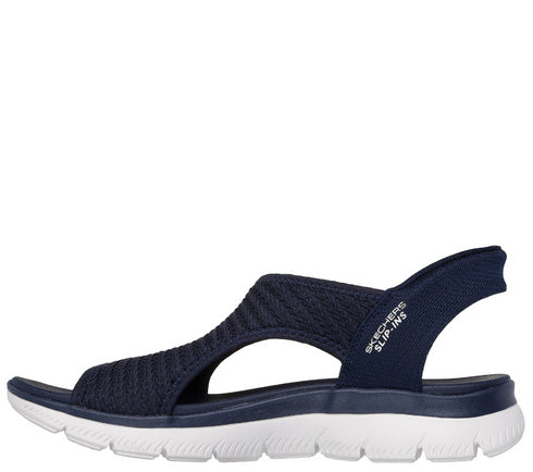 Sandale sport, dama, SKECHERS SLIP-INS SUMMITS SWEETLY EVOLVED 119519-NVY bleumarin, textil