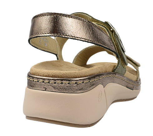 Sandale casual, dama, SUAVE AIR FUNCTION SYSTEM, 18004AT crem, piele naturala