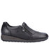 Pantofi casual, dama, RIEKER TEX ANTISTRESS, 44265-00 negru, piele naturala