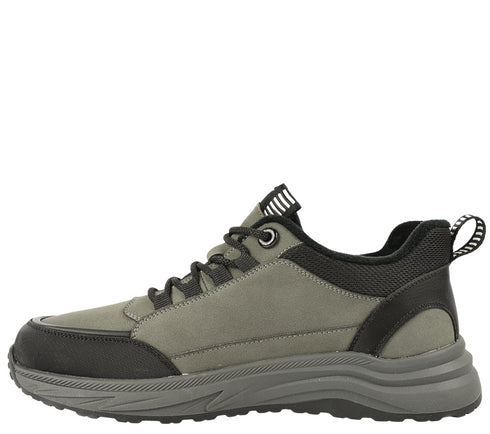 Ghete sport, barbati, GALLOP, E90002, gri, piele naturala