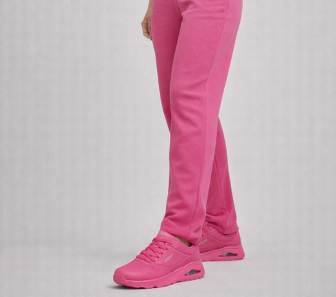 Pantofi sport, dama, SKECHERS UNO-NIGHT SHADES 73667-HTPK fucsia, piele ecologica