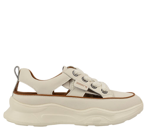 Pantofi sport, dama, ADA SHOES, 208 alb, piele naturala