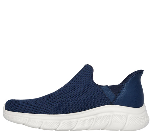 Pantofi sport, barbati, SKECHERS SLIP-INS BOBS B FLEX RESILIENT EDGE 118306-NVY bleumarin, textil