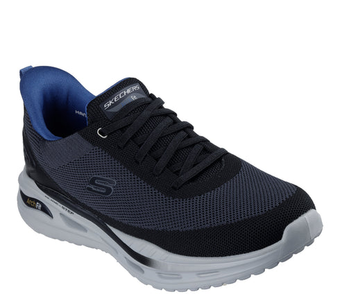 Pantofi sport, barbati, SKECHERS SLIP-INS RELAXED FIT ARCH FIT ORVAN KINCADE 210994-blk negru, textil