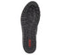 Ghete casual, dama, RIEKER, X9150-00 negru, piele ecologica