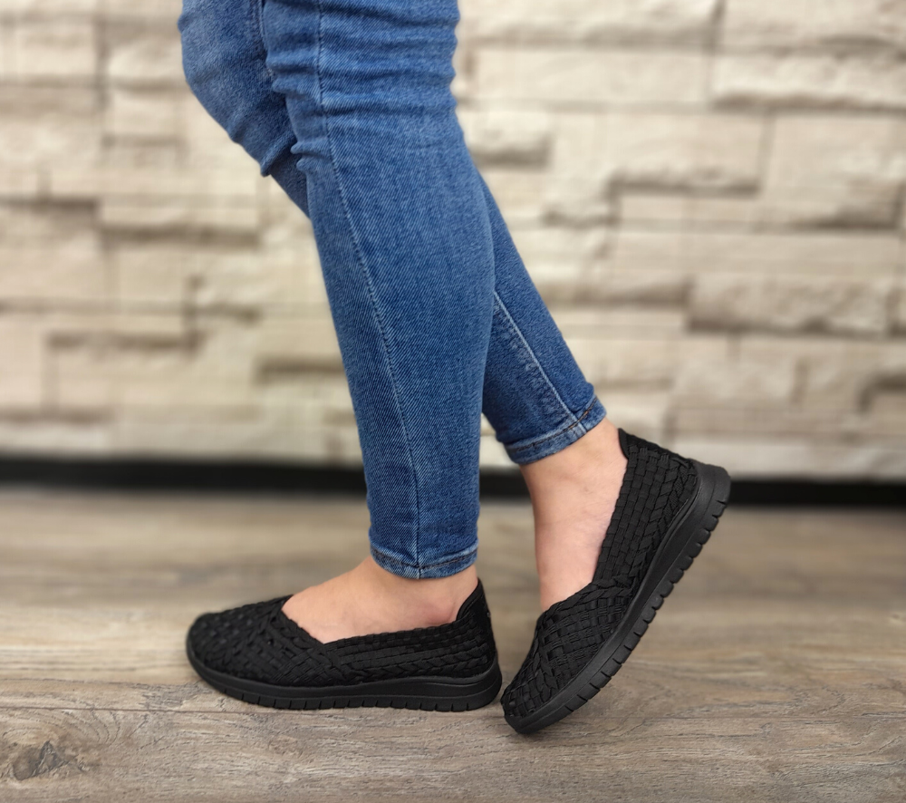 Espadrile sport dama SKECHERS Pureflex3 Wonderlove 31860 BBK