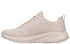 Pantofi sport, dama, SKECHERS BOB'S SQUAD CHAOS-FACE OFF, 117209-NUDE roz pudra, textil