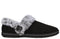 Papuci casual, dama, SKECHERS Cozy CampFire Fresh, 167219-BLK negru, piele ecologica