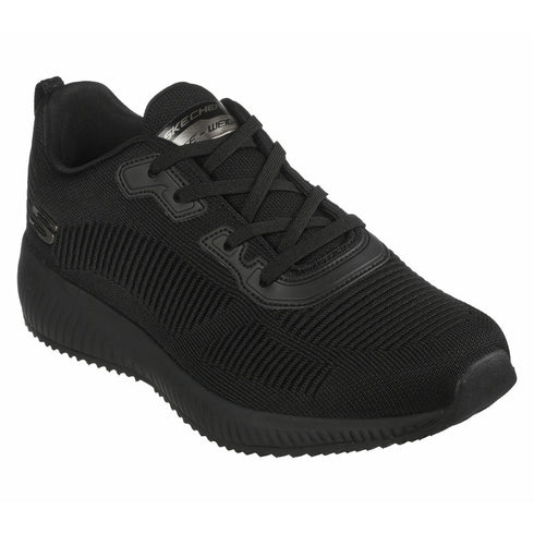 Pantofi sport, barbati, SKECHERS BOBS SQUAD, 232290-BBK negru, textil